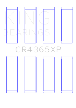 Picture of King Engine Bearings Ford Zetec S-Ecoboost 1-6 Size -026 Connecting Rod Bearing Set of 6