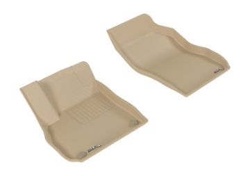 Picture of 3D MAXpider 2017-2019 Buick Lacrosse Kagu 1st Row Floormat - Tan