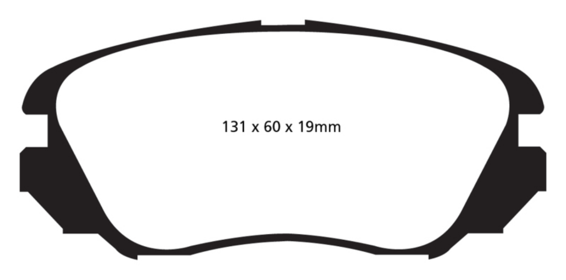 Picture of EBC 10+ Chevrolet Equinox 2-4 Greenstuff Front Brake Pads
