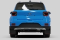 Picture of Rally Armor 20-25 Hyundai Venue Black Mud Flap Blue Logo