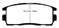 Picture of EBC 10+ Chevrolet Equinox 2-4 Greenstuff Rear Brake Pads