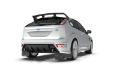 Picture of Rally Armor 09-11 Ford Focus MK2 RS Black UR Mud Flap Grey Logo