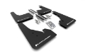 Picture of Rally Armor 18-26 Toyota Corolla Hatchback Black UR Mud Flap White Logo