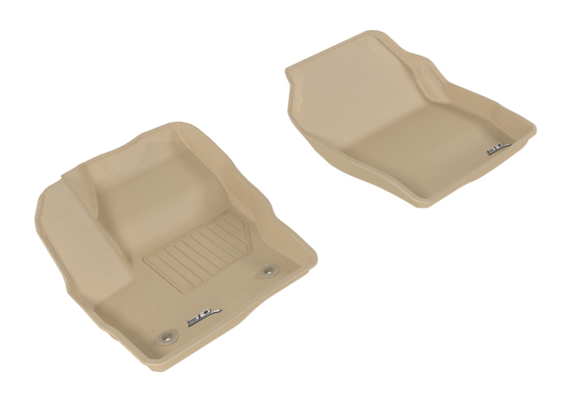 Picture of 3D MAXpider 2015-2019 Ford Escape Kagu 1st Row Floormat - Tan