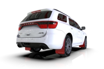 Picture of Rally Armor 16-25 Dodge Durango GT-Hellcat-RT-SRT 392-SXT Red UR Mud Flap White Logo