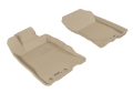 Picture of 3D MAXpider 2010-2014 Honda Insight Kagu 1st Row Floormat - Tan