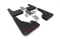 Picture of Rally Armor 18-26 Toyota Corolla Hatchback Black UR Mud Flap Red Logo