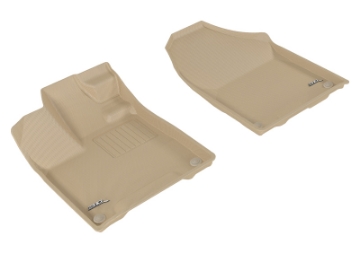 Picture of 3D MAXpider 2016-2020 Honda Pilot-Passport Kagu 1st Row Floormat - Tan