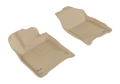 Picture of 3D MAXpider 2016-2020 Honda Civic Kagu 1st Row Floormat - Tan