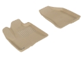 Picture of 3D MAXpider 2007-2009 Hyundai Santa Fe Kagu 1st Row Floormat - Tan