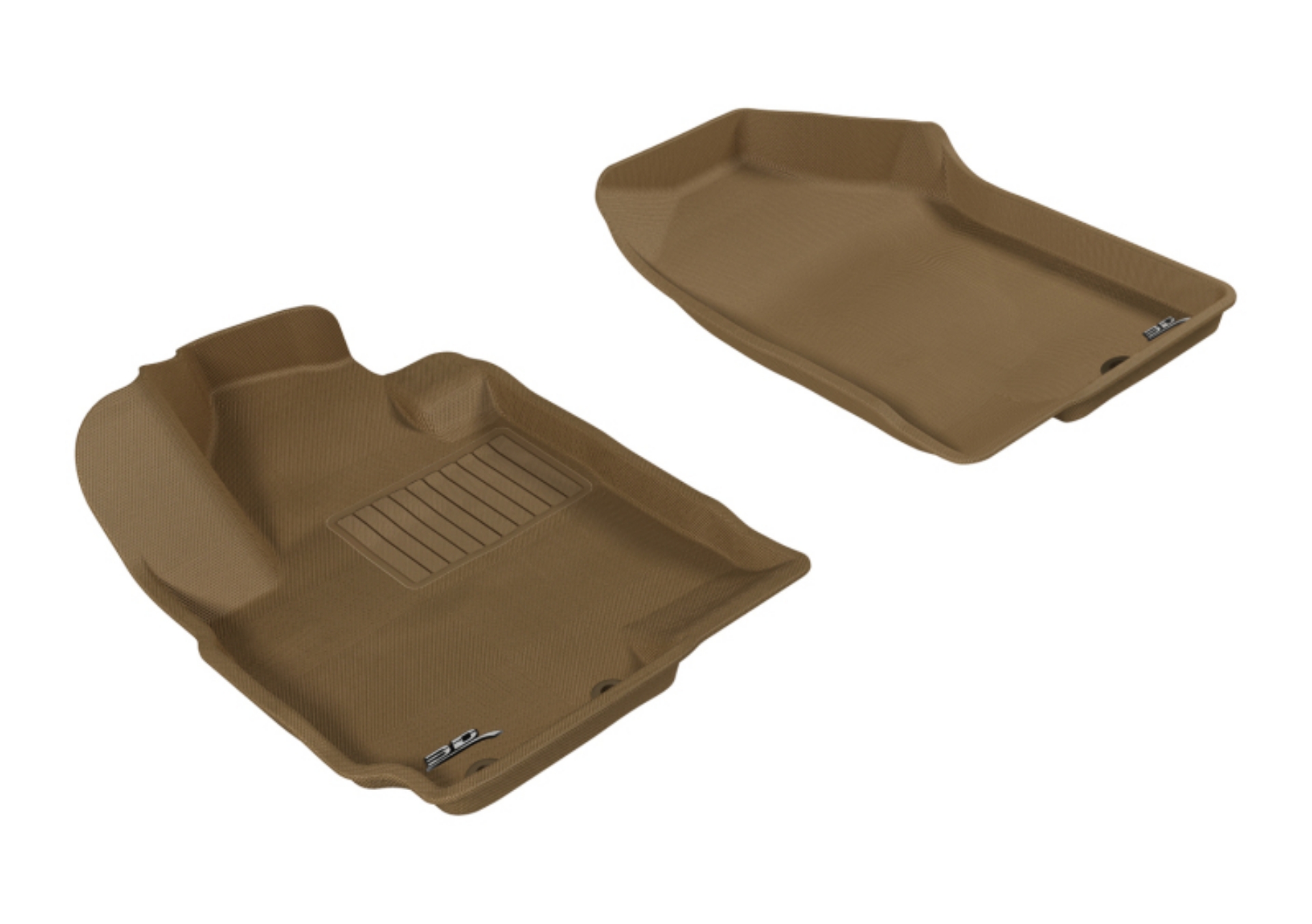 Picture of 3D MAXpider 2010-2013 Kia Soul Kagu 1st Row Floormat - Tan