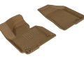 Picture of 3D MAXpider 2014-2016 Kia-Hyundai Sportage-Tucson Kagu 1st Row Floormat - Tan