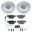Picture of Power Stop 17-19 Audi A4 Front Z23 Evolution Sport Coated Brake Kit