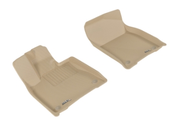 Picture of 3D MAXpider 2016-2020 Lexus RX-RX Hybrid Kagu 1st Row Floormat - Tan