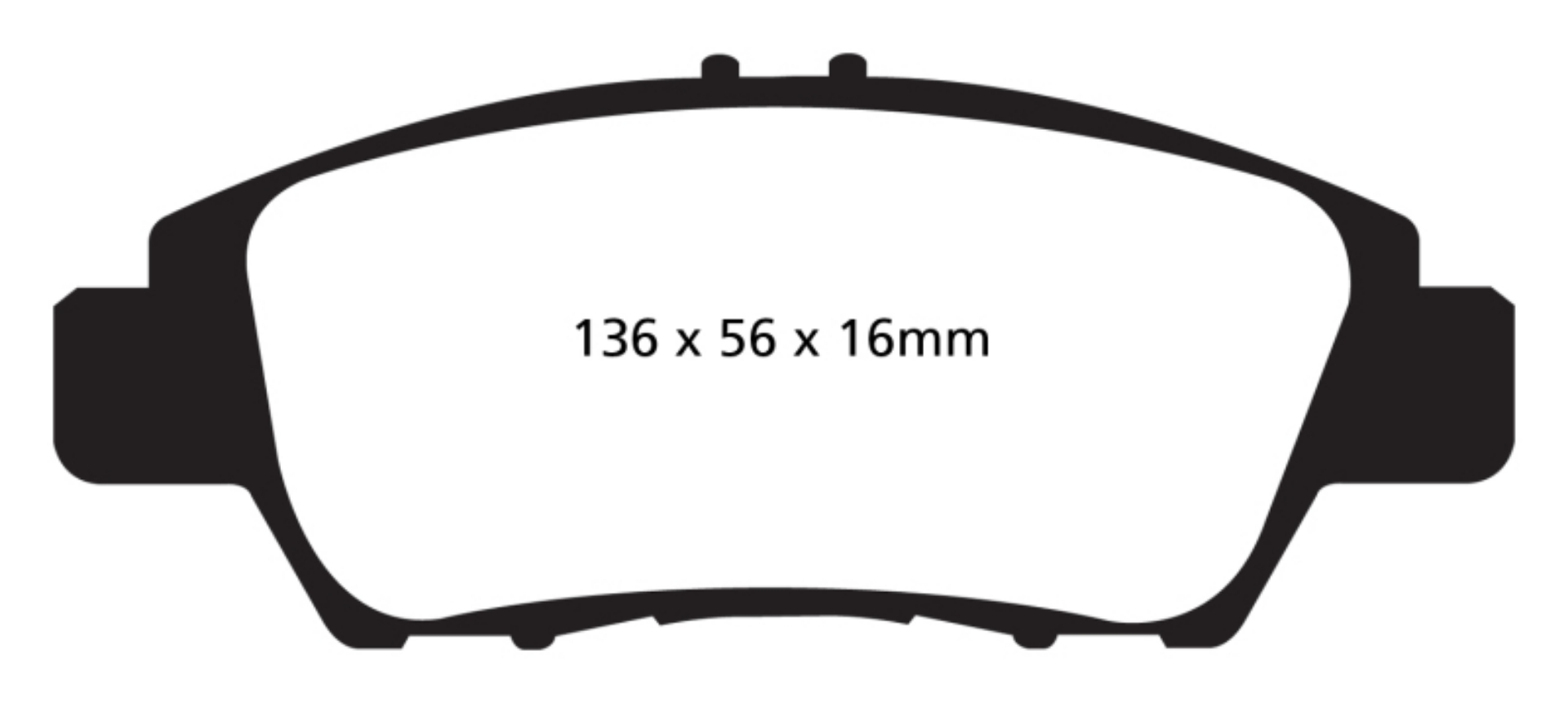 Picture of EBC 10+ Honda CR-Z 1-5 Hybrid Greenstuff Front Brake Pads