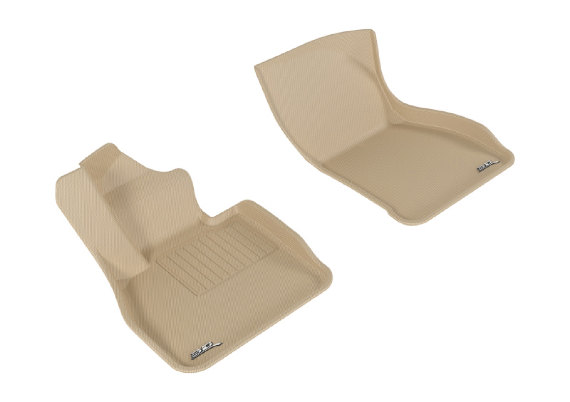 Picture of 3D MAXpider 2016-2019 Mini Clubman Kagu 1st Row Floormat - Tan