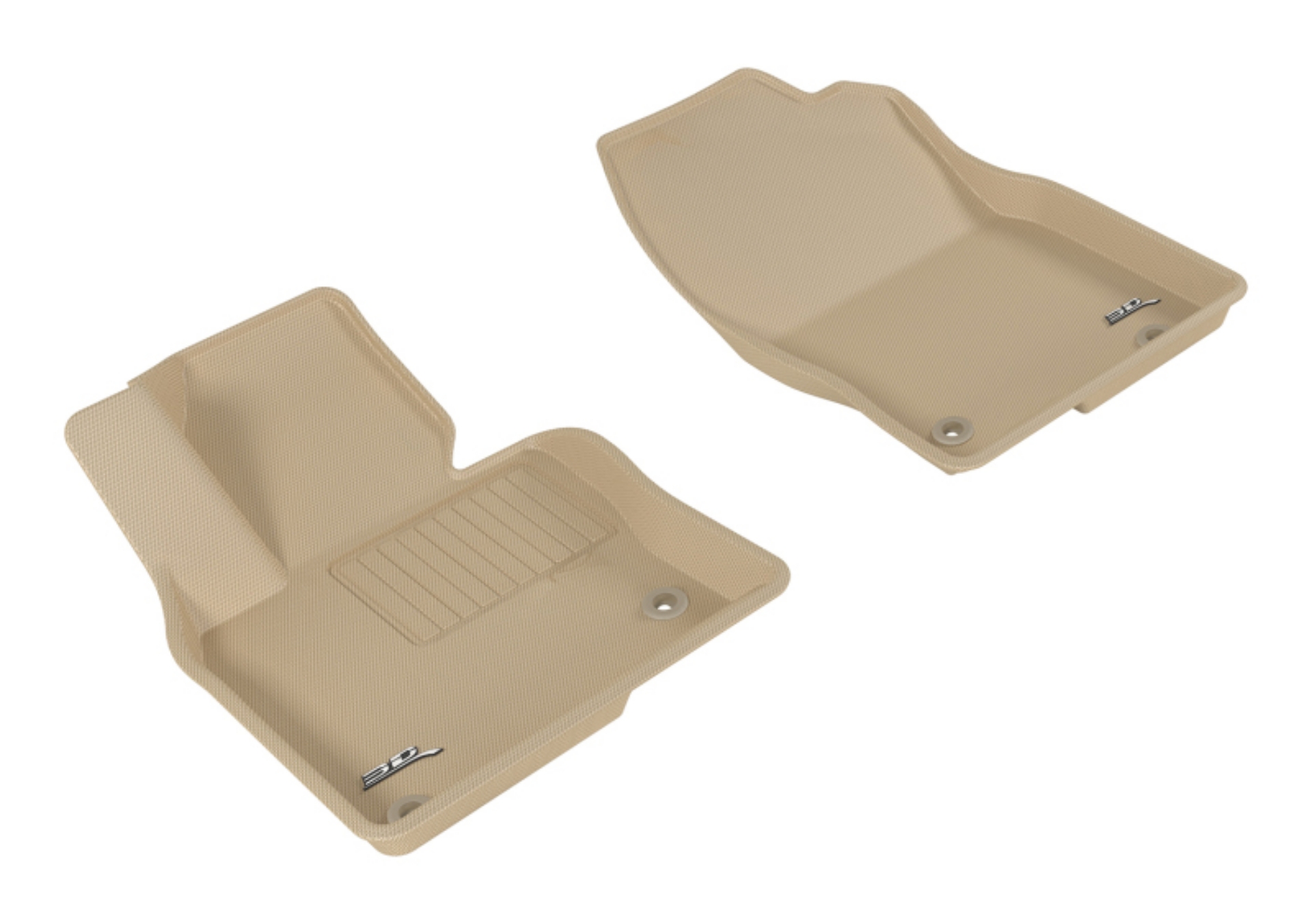 Picture of 3D MAXpider 2017-2020 Mazda CX-5 Kagu 1st Row Floormat - Tan