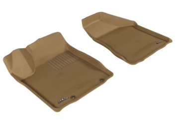 Picture of 3D MAXpider 2003-2007 Nissan Murano Kagu 1st Row Floormat - Tan