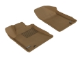 Picture of 3D MAXpider 2009-2014 Nissan Maxima Kagu 1st Row Floormat - Tan