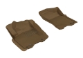 Picture of 3D MAXpider 2009-2015 Nissan Titan King-Crew Cab Kagu 1st Row Floormat - Tan