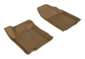 Picture of 3D MAXpider 2013-2015 Nissan Altima Sedan Kagu 1st Row Floormat - Tan