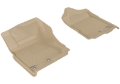 Picture of 3D MAXpider 2016-2019 Nissan Titan Crew Cab Kagu 1st Row Floormat - Tan