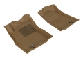 Picture of 3D MAXpider 2012-2015 Toyota Tacoma Reg-Acs Cab Kagu 1st Row Floormat - Tan