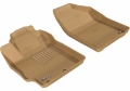 Picture of 3D MAXpider 2012-2015 Toyota Prius C Kagu 1st Row Floormat - Tan