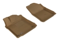 Picture of 3D MAXpider 2013-2018 Toyota Avalon Kagu 1st Row Floormat - Tan