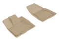 Picture of 3D MAXpider 2014-2019 Toyota Highlander Kagu 1st Row Floormat - Tan