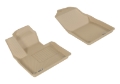 Picture of 3D MAXpider 2015-2019 Volvo XC90 Kagu 1st Row Floormat - Tan