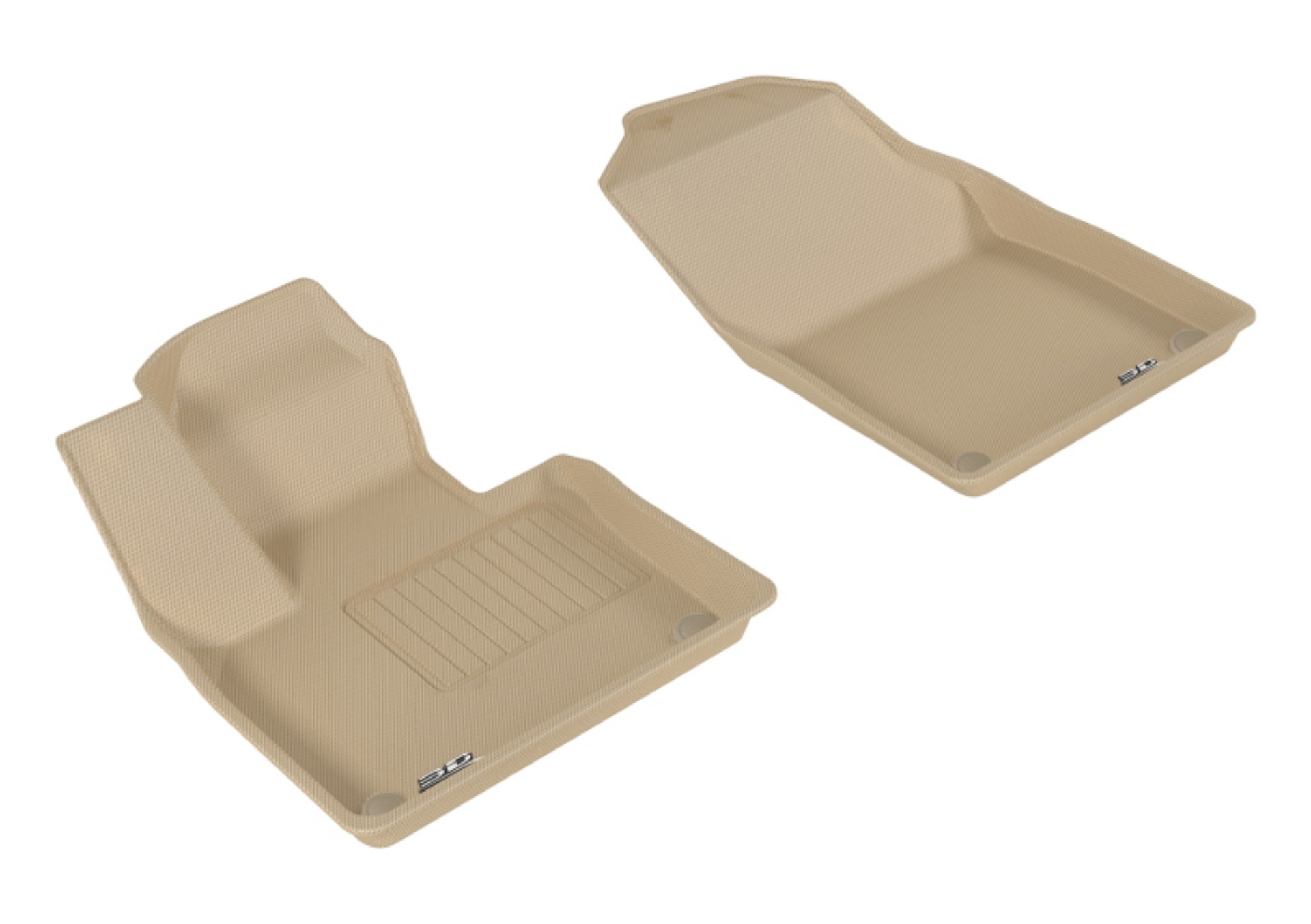 Picture of 3D MAXpider 2015-2019 Volvo XC90 Kagu 1st Row Floormat - Tan