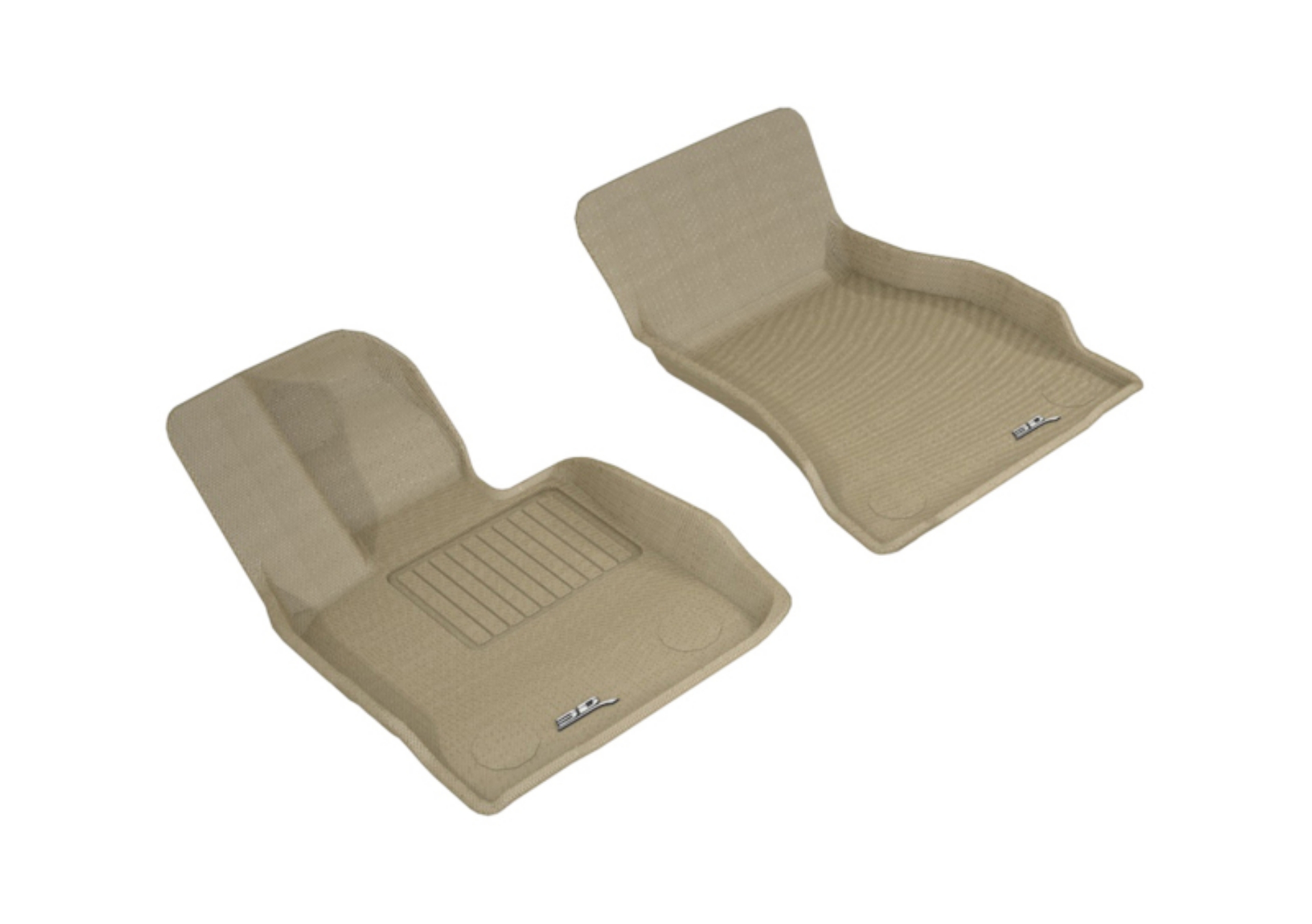 Picture of 3D MAXpider 2018-2019 BMW 6 Series Gran Turismo Kagu 1st Row Floormat - Tan