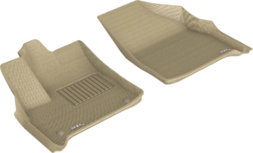 Picture of 3D MAXpider 2018-2020 Chevrolet Traverse Kagu 1st Row Floormat - Tan
