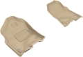 Picture of 3D MAXpider 2019-2020 Dodge Ram 1500 Crew Cab-Quad Cab Kagu 1st Row Floormat - Tan