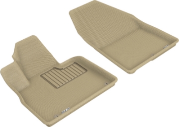 Picture of 3D MAXpider 2019-2020 Hyundai Santa Fe Kagu 1st Row Floormat - Tan
