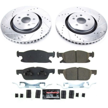 Picture of Power Stop 2019 Ford Edge Front Z23 Evolution Sport Brake Kit