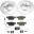 Picture of Power Stop 17-19 Audi A4 Front Z23 Evolution Sport Brake Kit