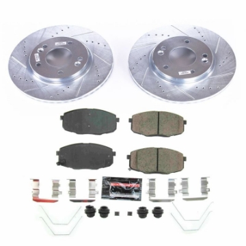 Picture of Power Stop 18-19 Hyundai Kona Front Z23 Evolution Sport Brake Kit