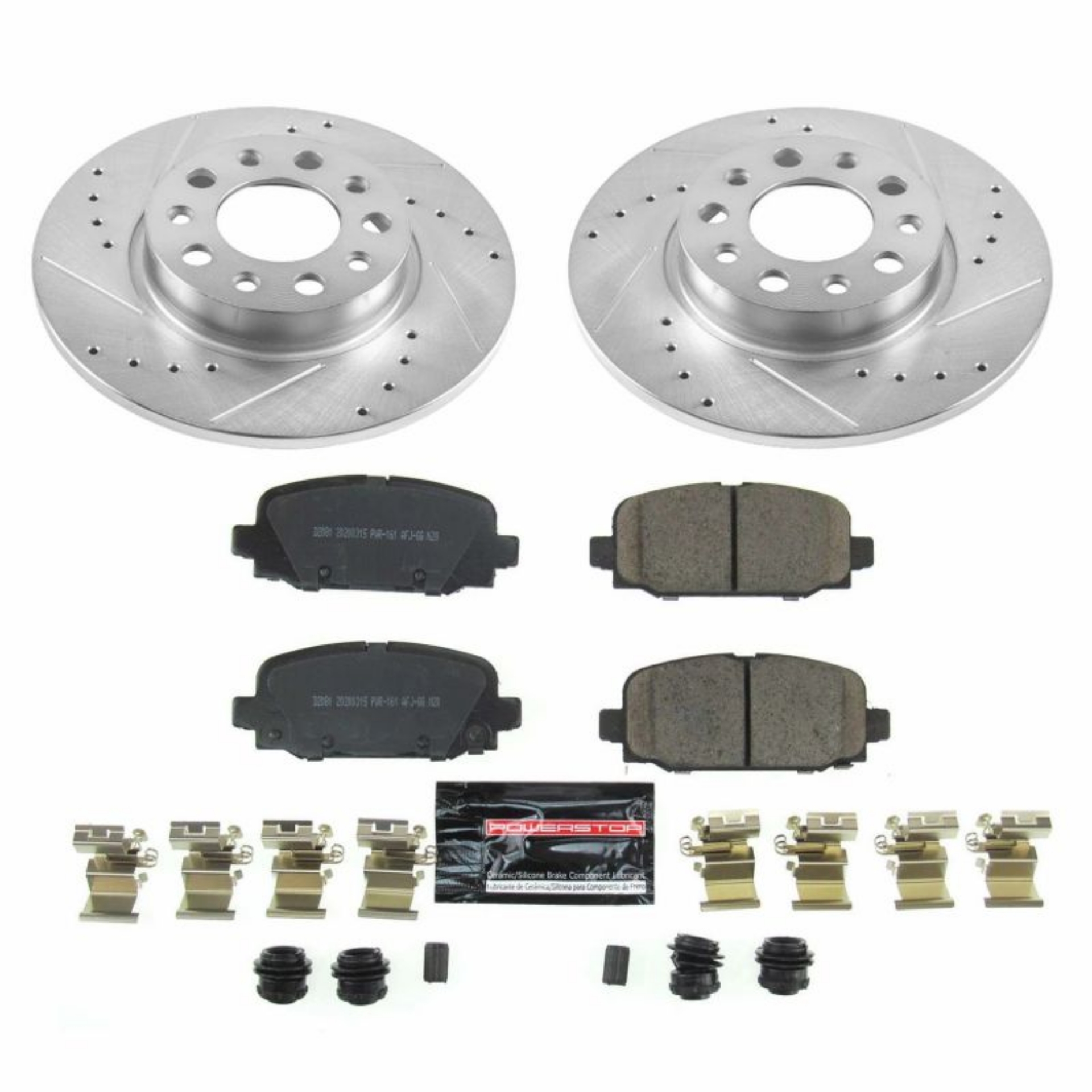 Picture of Power Stop 17-19 Jeep Compass Rear Z23 Evolution Sport Brake Kit