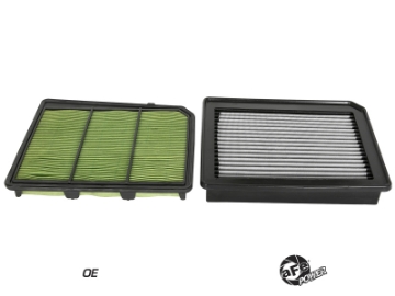 Picture of aFe 17-19 Nissan Titan V8 5-6L Excludes XD Models MagnumFLOW Pro DRY S OE Replacement Filter