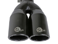 Picture of aFe MACH Force-Xp 409 Stainless Steel Clamp-on Exhaust Tip 2-5in Inlet 3-5in Outlet - Black