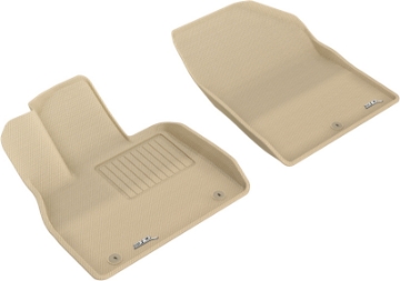 Picture of 3D MAXpider 2020 Hyundai Palisade Kagu 1st Row Floormat - Tan