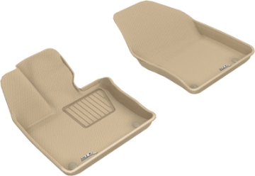 Picture of 3D MAXpider 2019-2020 Lexus UX Kagu 1st Row Floormat - Tan
