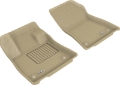 Picture of 3D MAXpider 2019-2020 Infiniti QX50 Kagu 1st Row Floormat - Tan