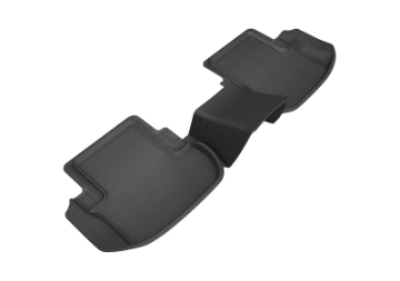 Picture of 3D MAXpider 2018-2020 Mercedes-Benz E-Class Coupe C238 Kagu 2nd Row Floormats - Black