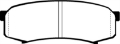 Picture of EBC 10+ Lexus GX460 4-6 Ultimax2 Rear Brake Pads