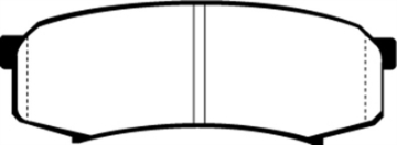Picture of EBC 10+ Lexus GX460 4-6 Ultimax2 Rear Brake Pads