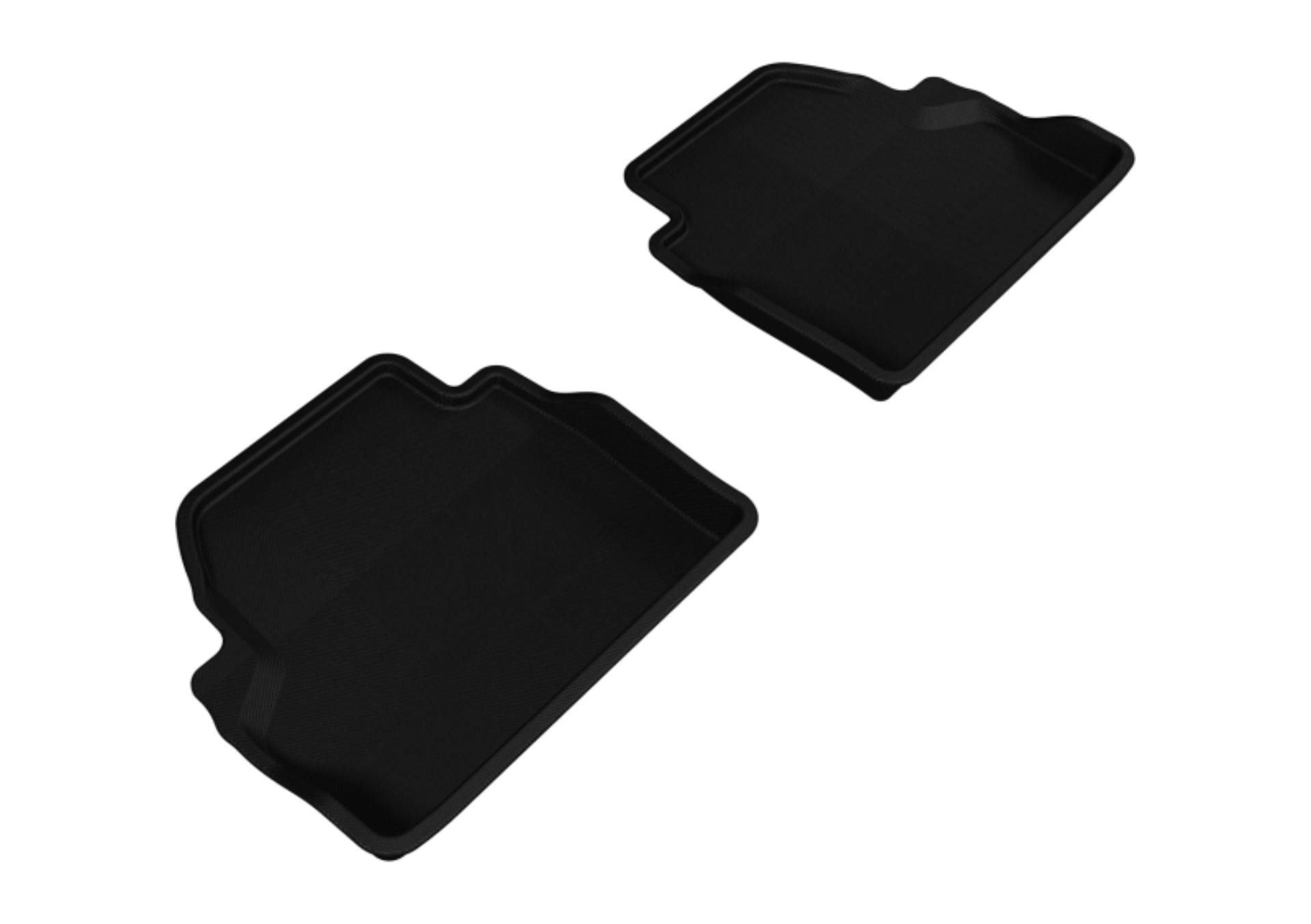 Picture of 3D MAXpider 2014-2020 BMW 4 Series F32 Kagu 2nd Row Floormats - Black