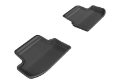 Picture of 3D MAXpider 2015-2020 BMW 5 Series F10 Kagu 2nd Row Floormats - Black